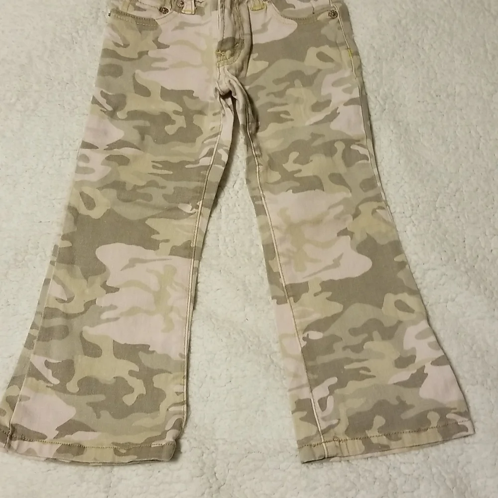 Levi's Girl's Stretch Flare Camo Jeans